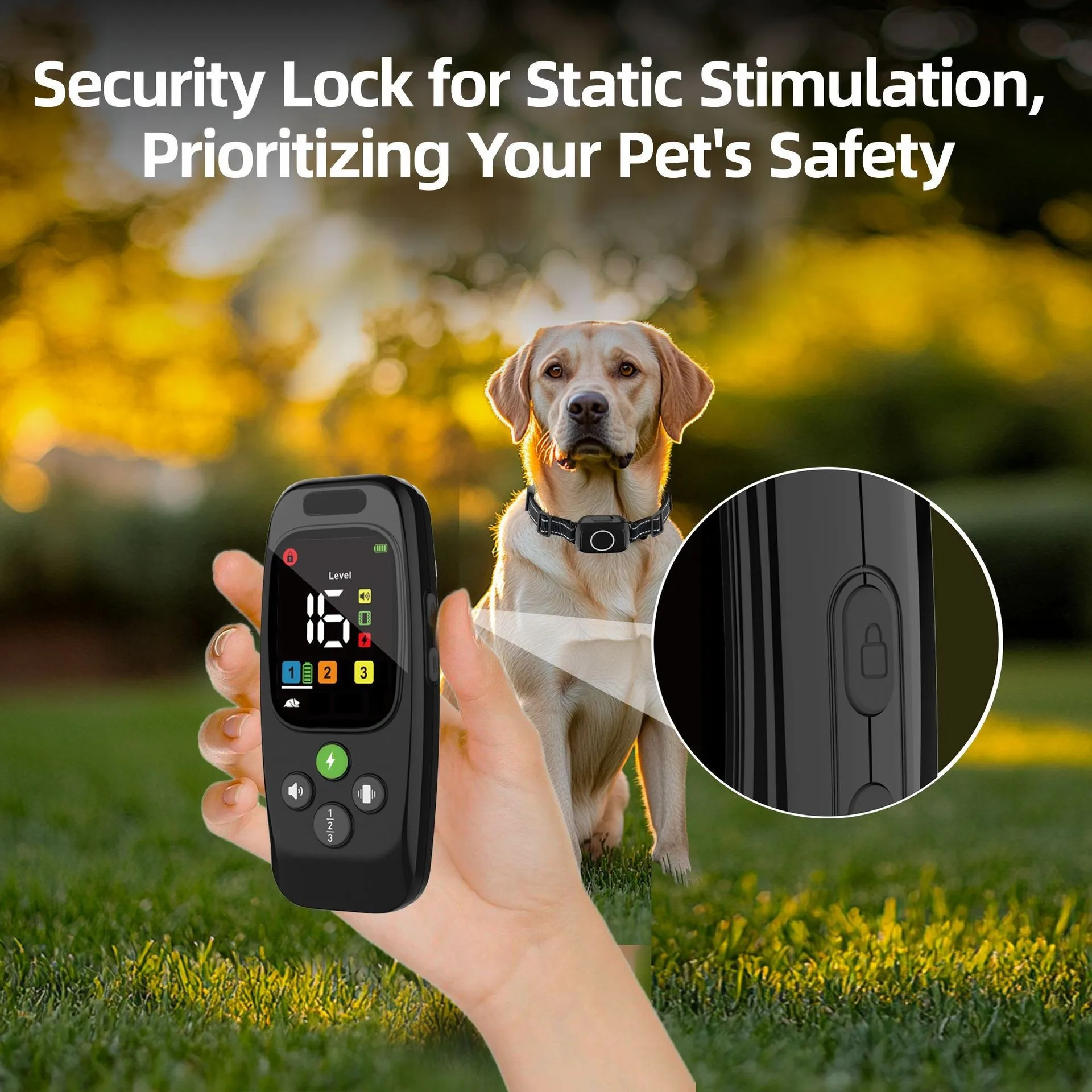 Dog Training Collar Remote 1000M Beep - Obroża treningowa dla psa 1000M, uniwersalna,