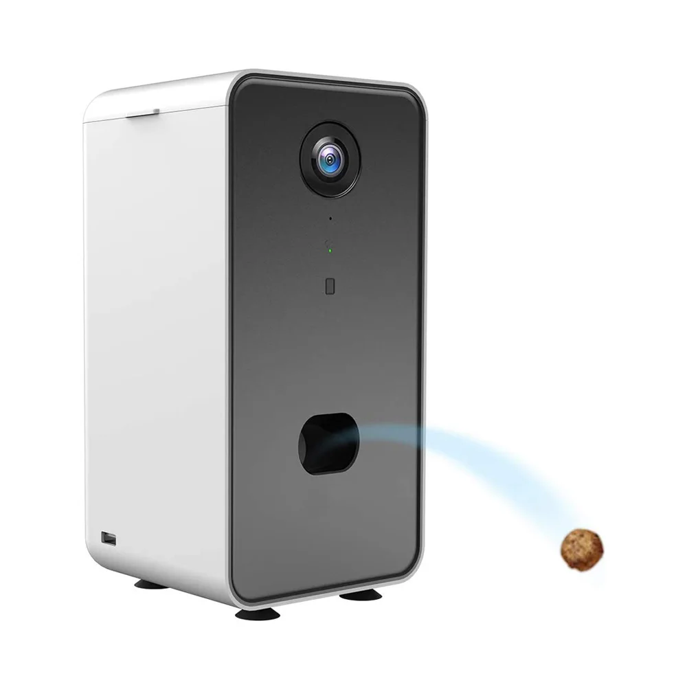 Pet Treat Dispenser Camera Interactive - Interaktywne zabawki-puzzle dla psów, zabawki interaktywne
