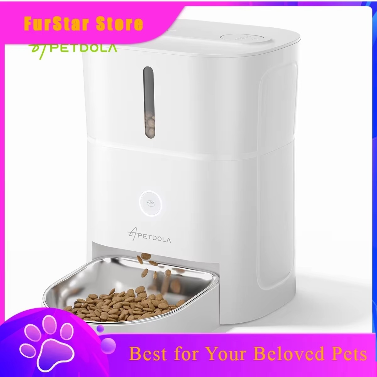 Timed Cat Dog Food Dispenser 4L - Automatyczny podajnik karmy dla kota FurStarAPETDOLA