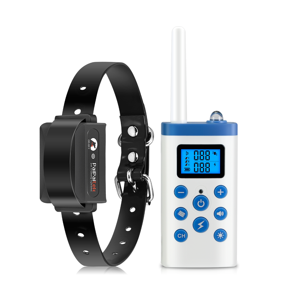 Dog Training Collar Remote 1000M Beep - Obroża treningowa dla psów 2 w