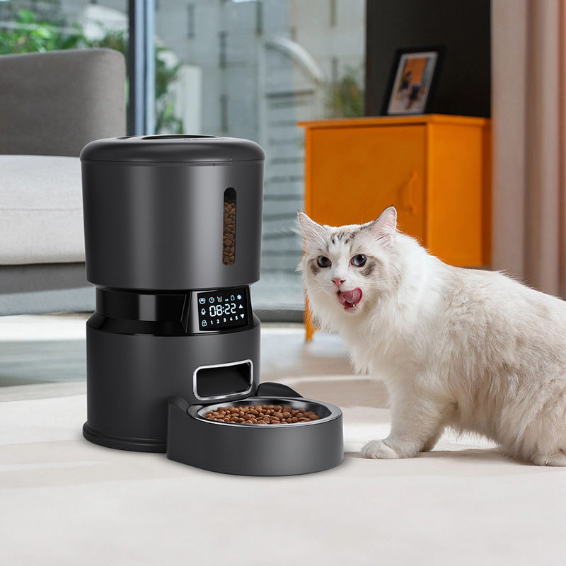 Timed Cat Dog Food Dispenser 4L - Automatyczny podajnik karmy dla kotów i