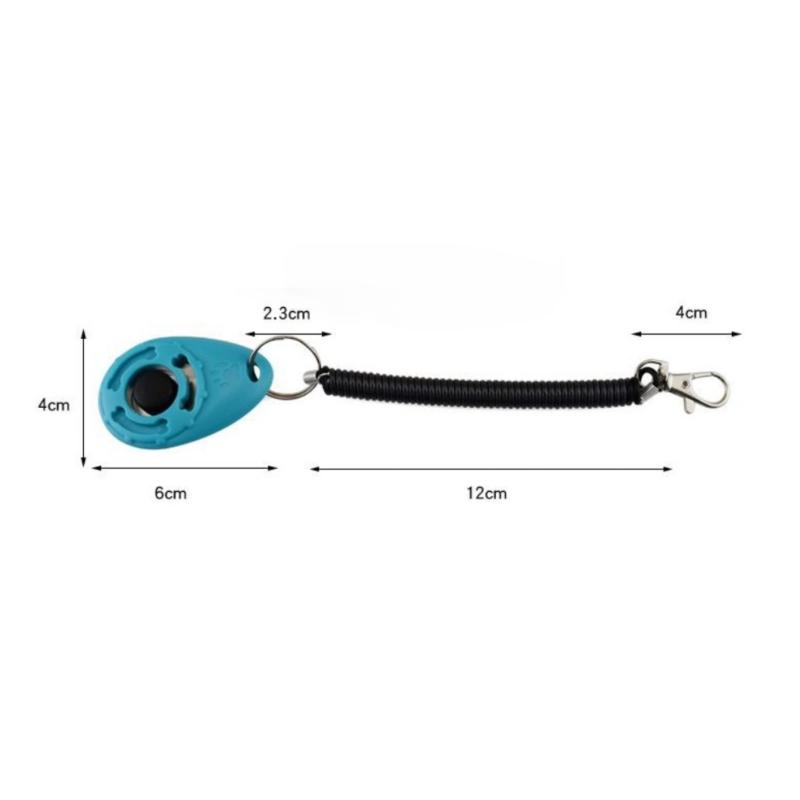 Dog Clicker Training With Wrist Strap - 1 szt. Klips do treningu psów,