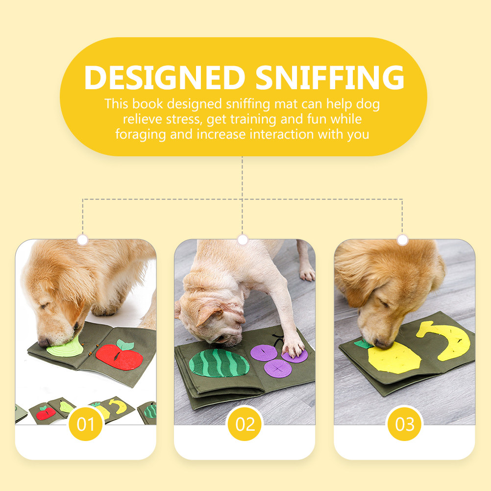 Snuffle Mat For Dogs Foraging Mental - Mata do zapachowego szukania dla psów,