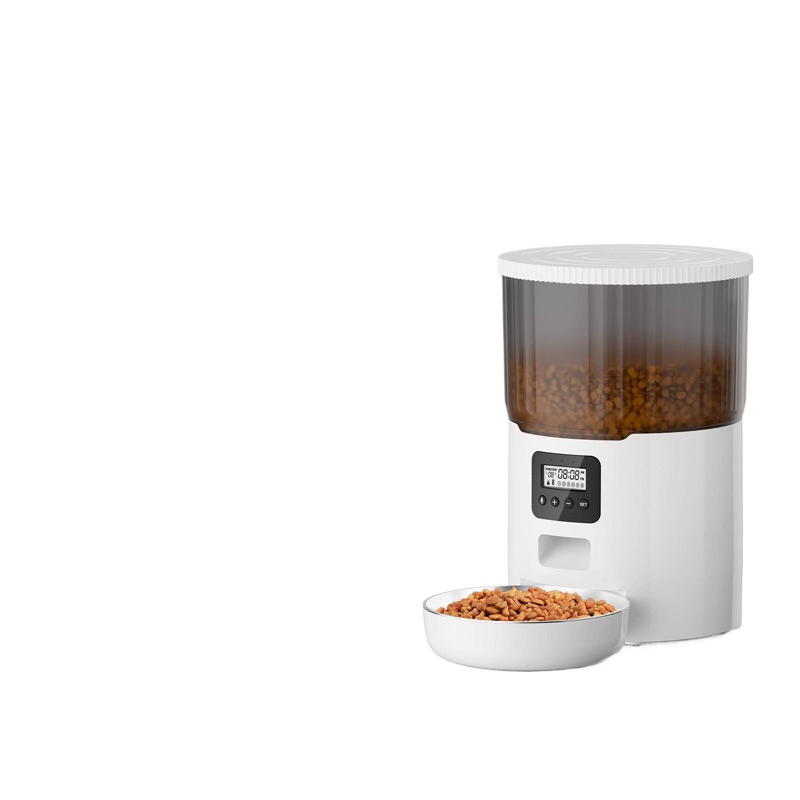 Automatic Pet Feeder Dual Bowl Stainless - Automatyczny podajnik karmy dla zwierząt ze