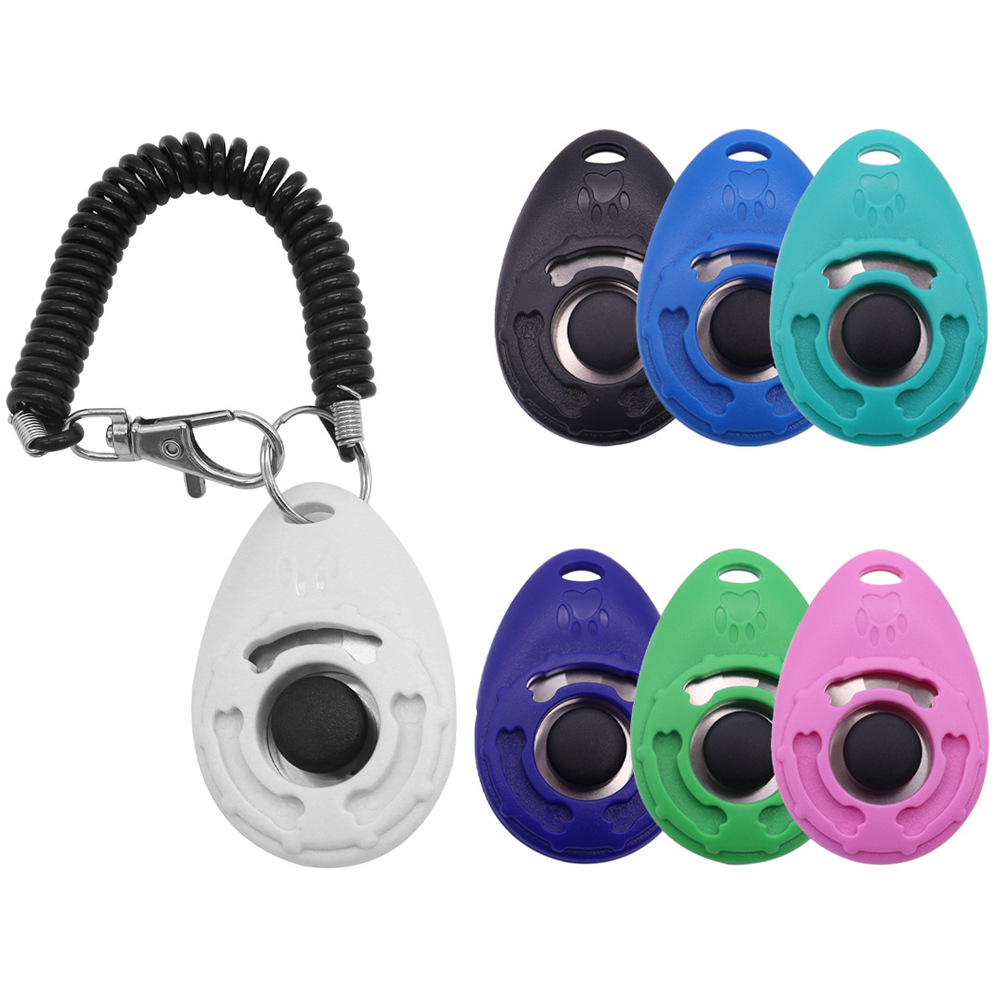 Dog Clicker Training With Wrist Strap - Klikker do tresury psów, dla kotów