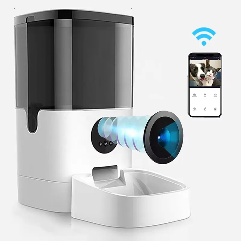 Timed Cat Dog Food Dispenser 4L - Inteligentny, programowalny, przenośny podajnik karmy dla