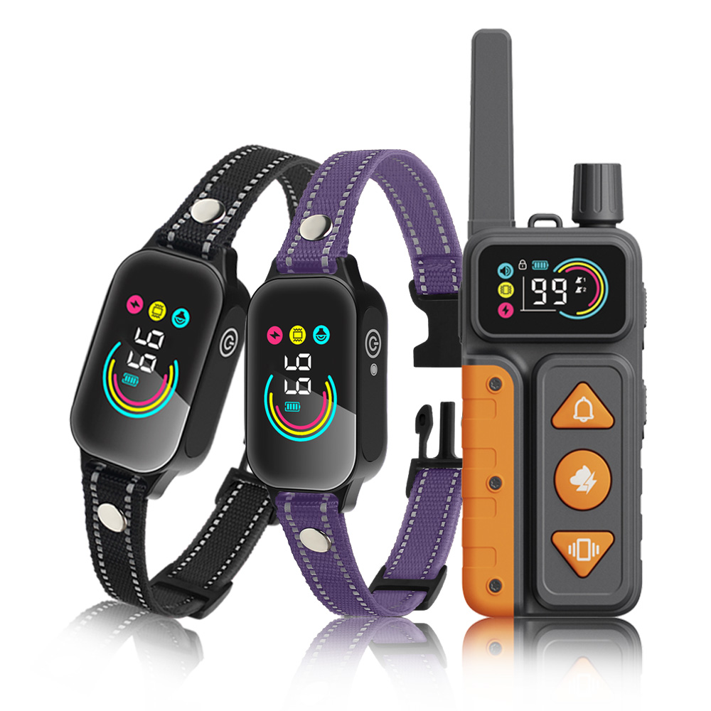 Dog Training Collar Remote 1000M Beep - Zasięg 1000 m, system dla 2