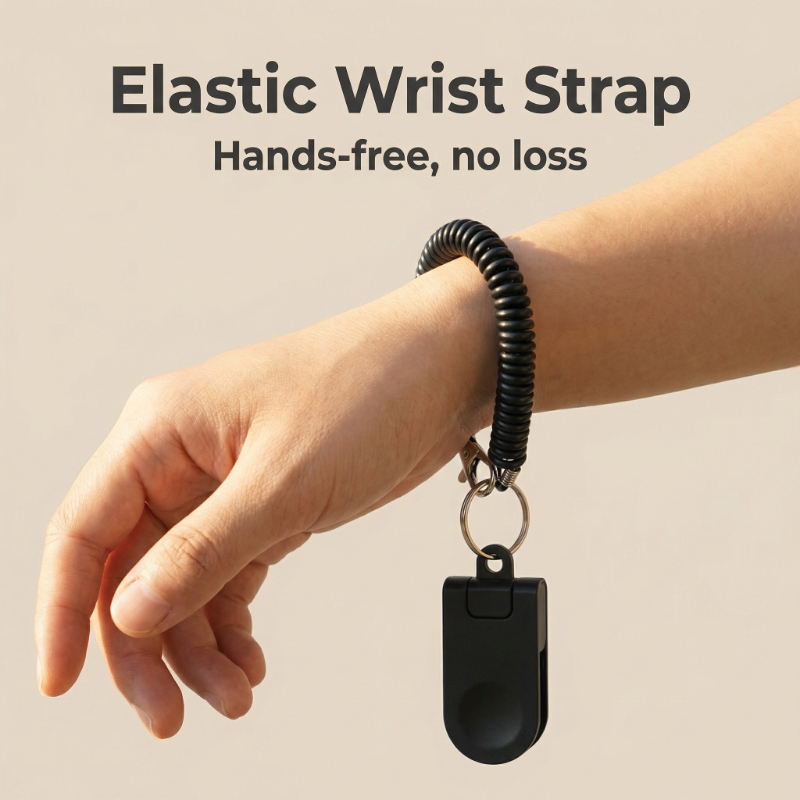 Dog Clicker Training With Wrist Strap - Urządzenie do szkolenia psów z przyciskiem,