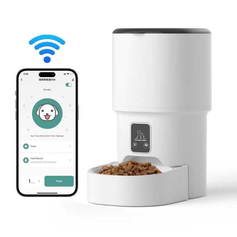 Automatyczny podajnik karmy dl – Timed Cat Dog Food Dispenser 4L recenzja i cena
