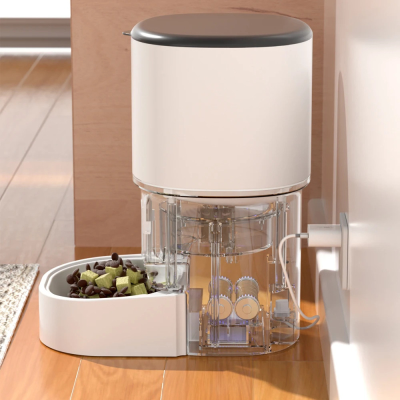 Automatyczny podajnik karmy dl – Timed Cat Dog Food Dispenser 4L recenzja i cena