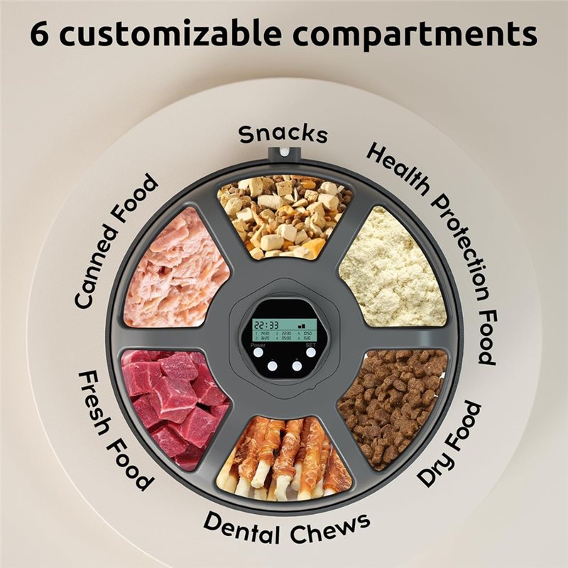 Cichy automatyczny karmnik dla – Wet Food Automatic Pet Feeder Refrigerated recenzja i cena