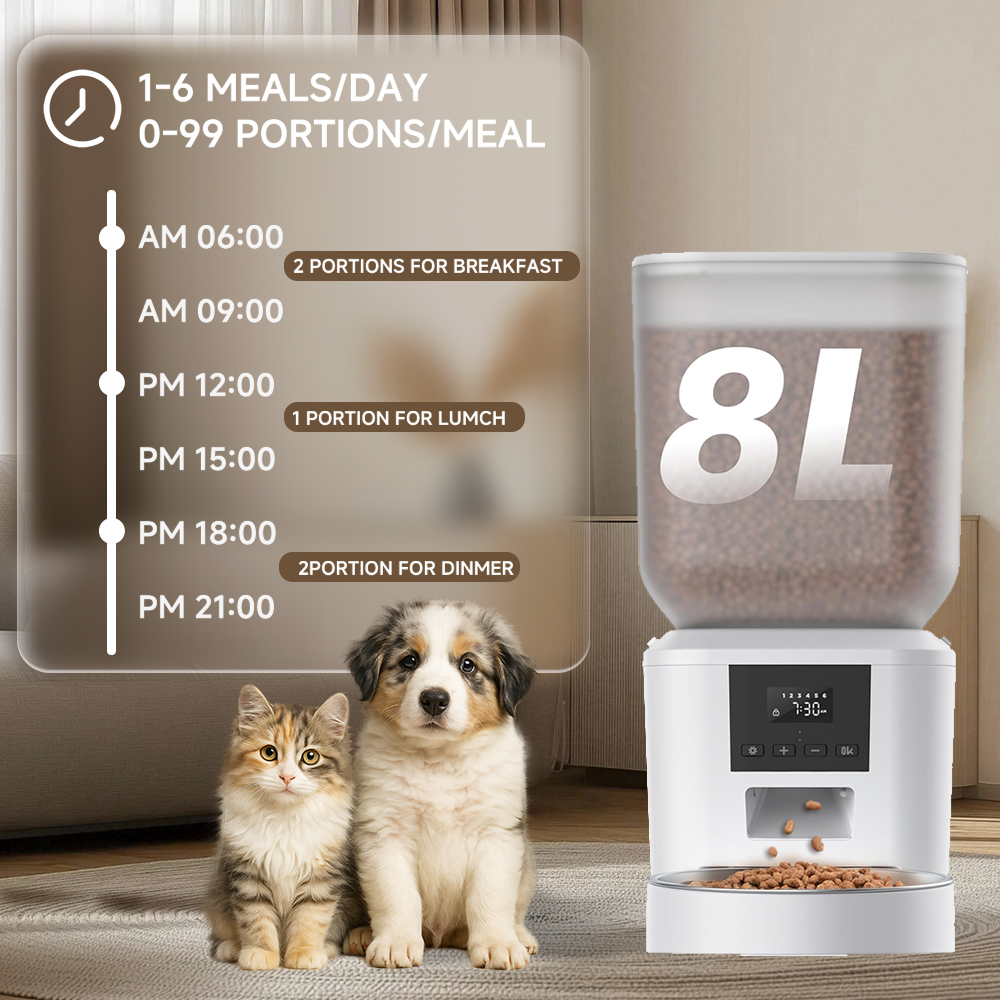 Automatyczny podajnik karmy dl – Smart Pet Feeder Camera 1080P Wifi recenzja i cena
