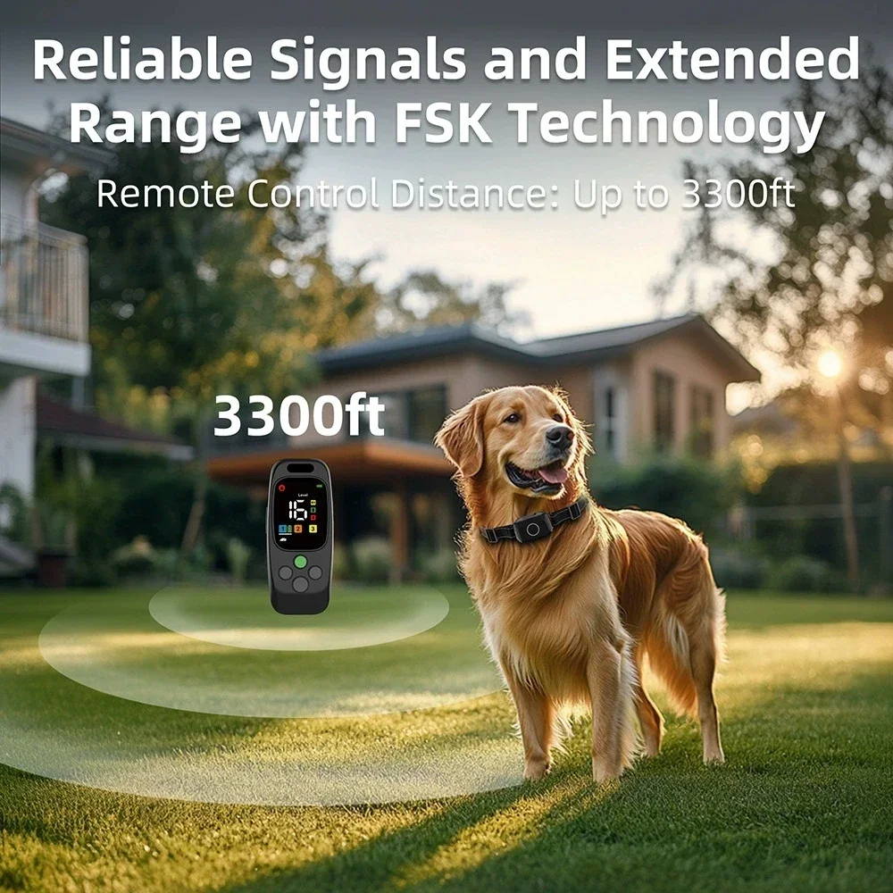 Akumulatorowa obroża do trenin – Dog Training Collar Remote 1000M Beep recenzja i cena