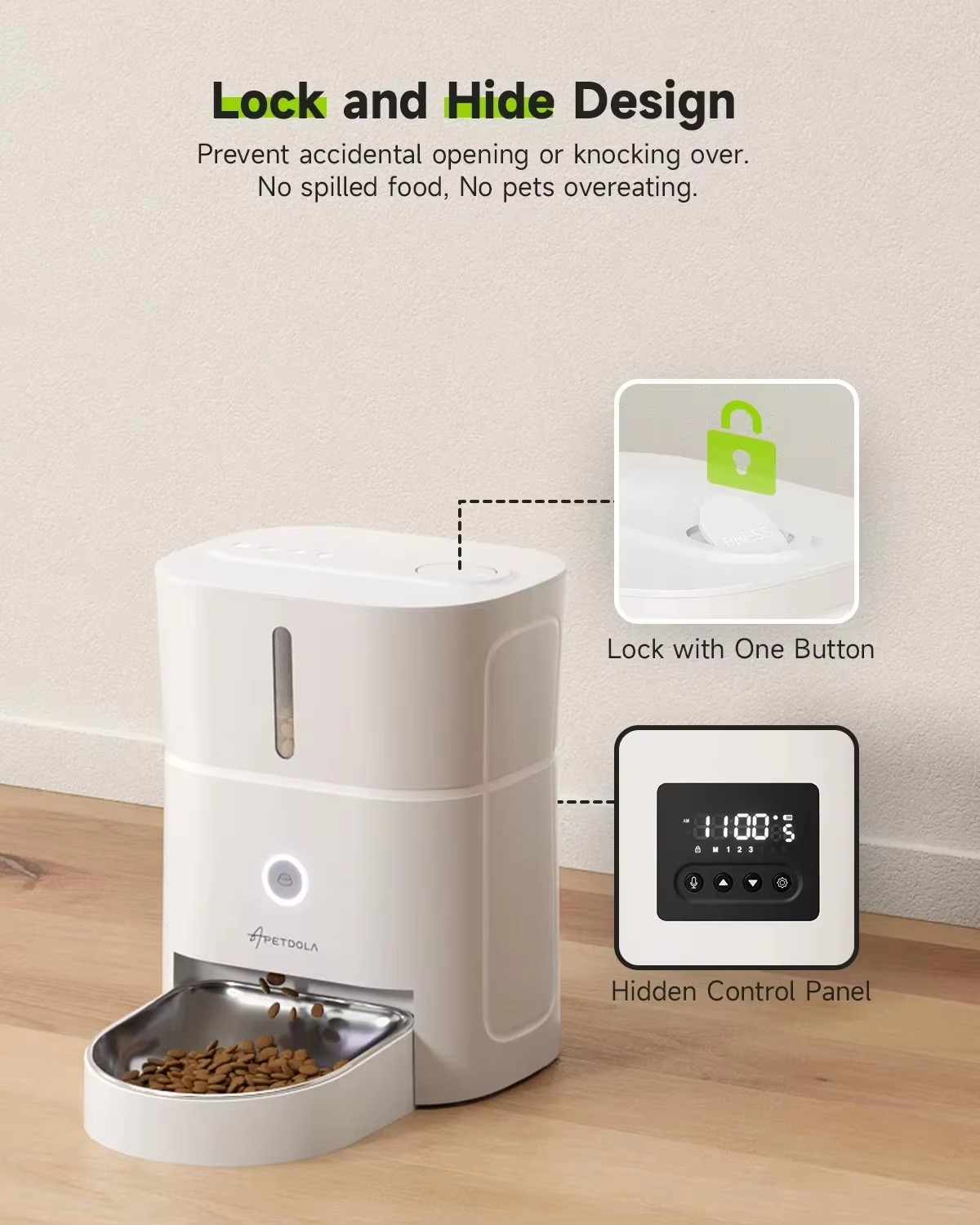 Automatyczny podajnik karmy dl – Timed Cat Dog Food Dispenser 4L recenzja i cena