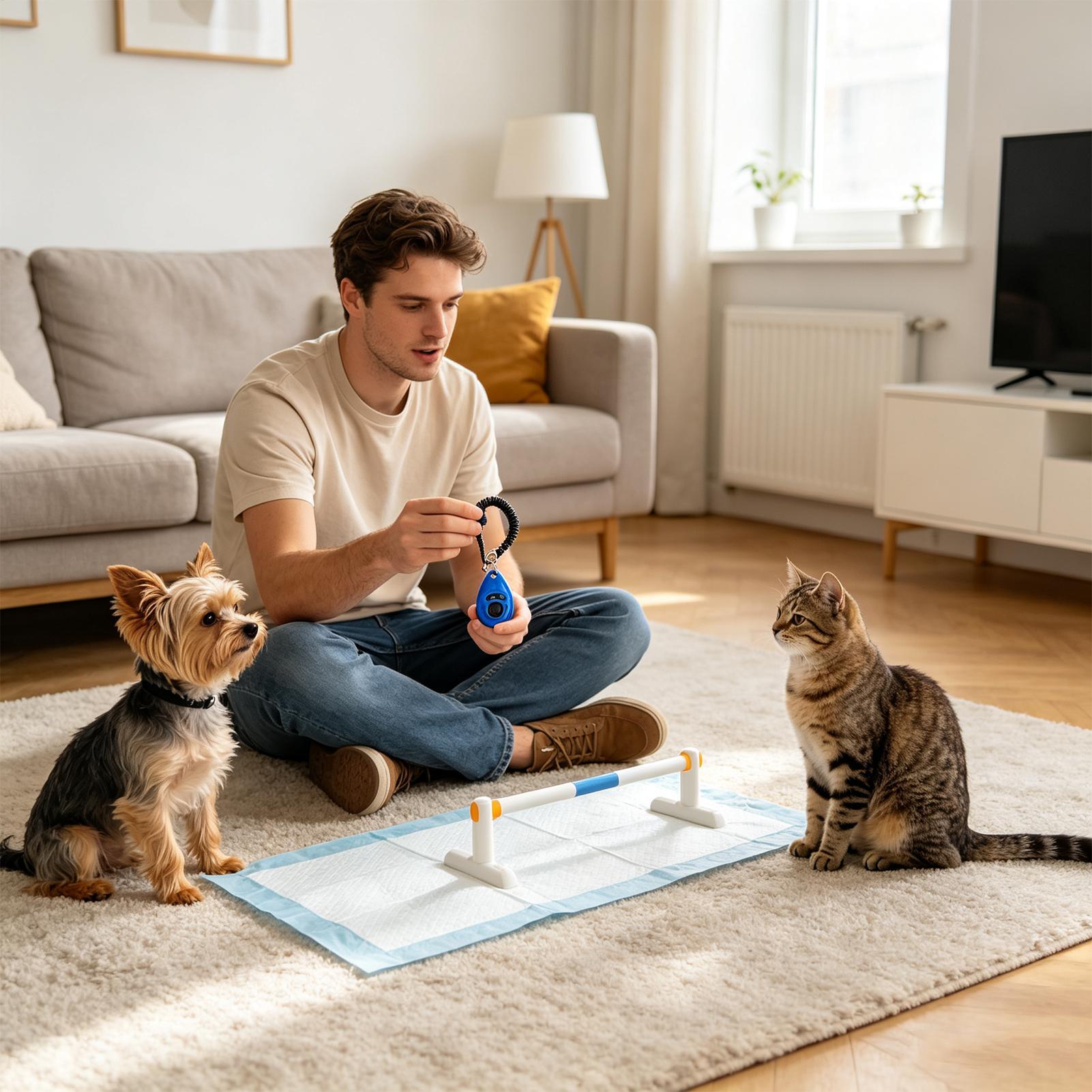 Kliker do tresury psów, narzęd – Dog Clicker Training With Wrist Strap recenzja i cena