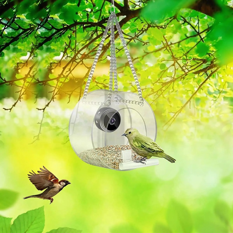Inteligentny mini karmnik dla  – Smart Pet Feeder Camera 1080P Wifi recenzja i cena
