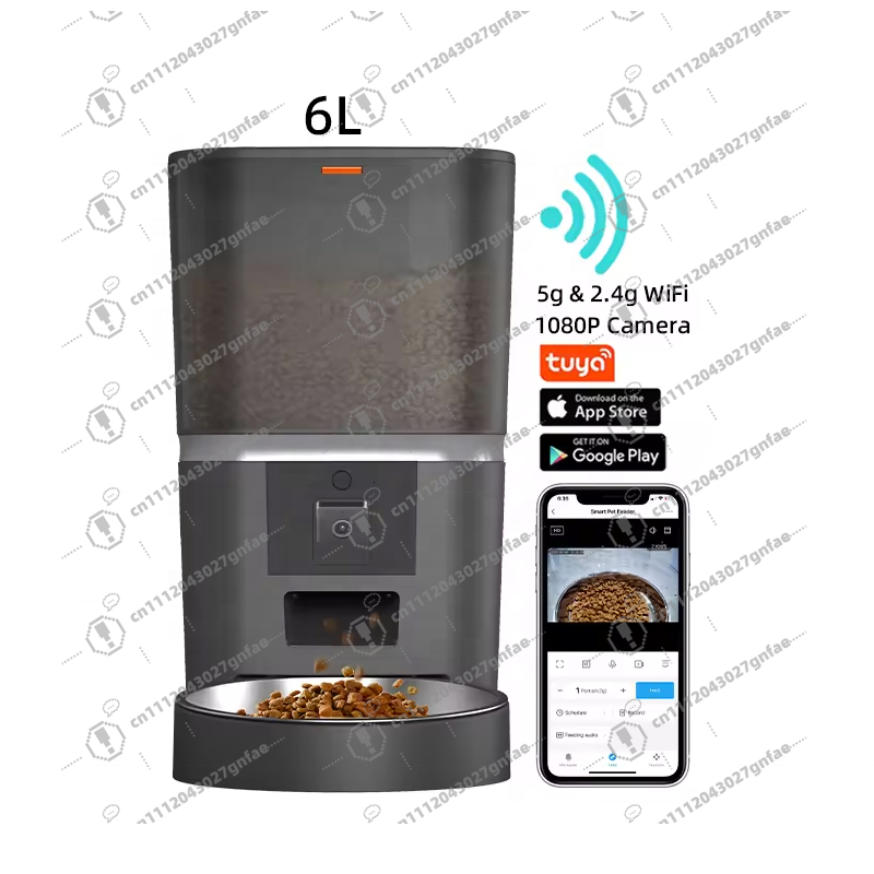 Inteligentny podajnik automaty – Smart Pet Feeder Camera 1080P Wifi recenzja i cena