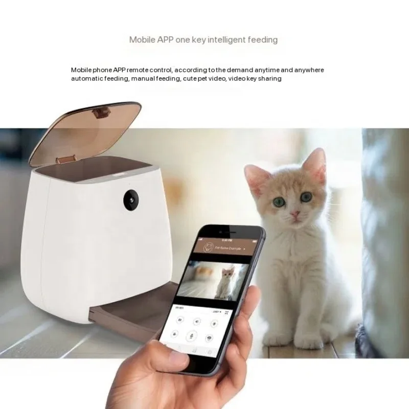 CANBOUN 4L Inteligentny Podajn – Smart Pet Feeder Camera 1080P Wifi recenzja i cena