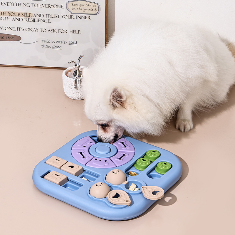 Interaktywne zabawki-puzzle dl – Dog Slow Feeder Puzzle Toy Interactive recenzja i cena