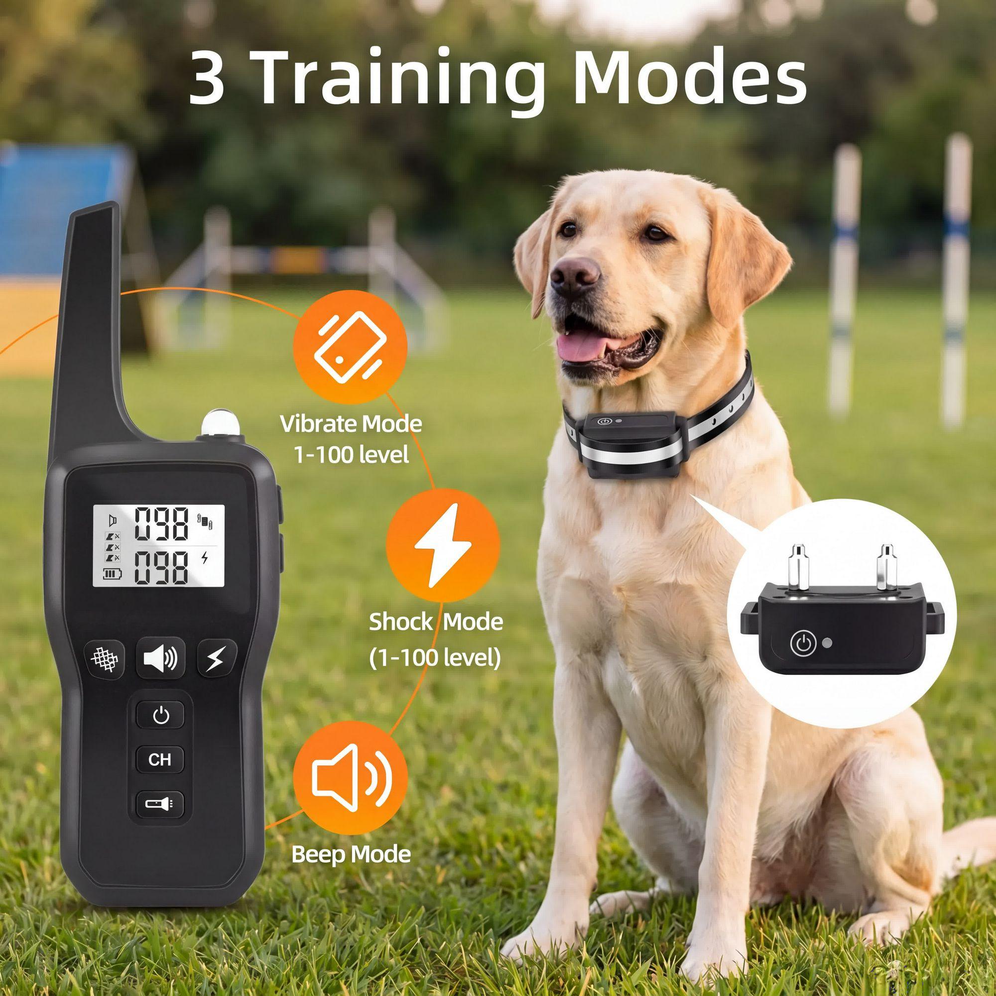 Obroża treningowa dla psów 100 – Dog Training Collar Remote 1000M Beep recenzja i cena
