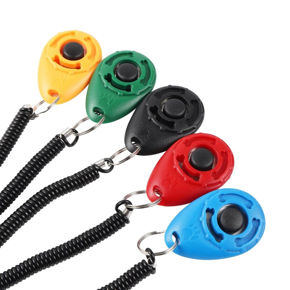 Kliker do tresury psów, dla ko – Dog Clicker Training With Wrist Strap recenzja i cena
