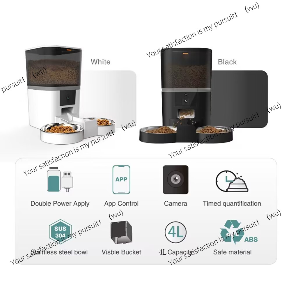 Automatyczny podajnik karmy dl – Timed Cat Dog Food Dispenser 4L recenzja i cena