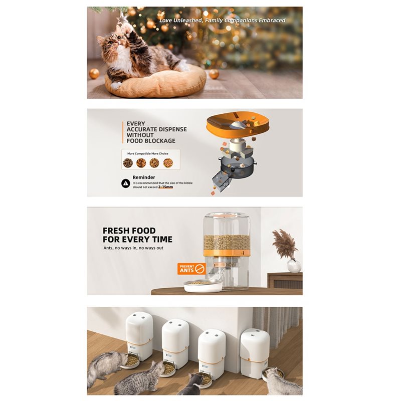Inteligentny dozownik karmy dl – Smart Pet Feeder Camera 1080P Wifi recenzja i cena