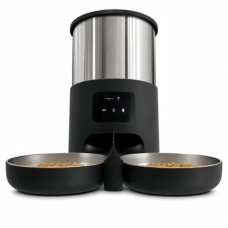 Inteligentna automatyczna poda – Automatic Pet Feeder Dual Bowl Stainless recenzja i cena