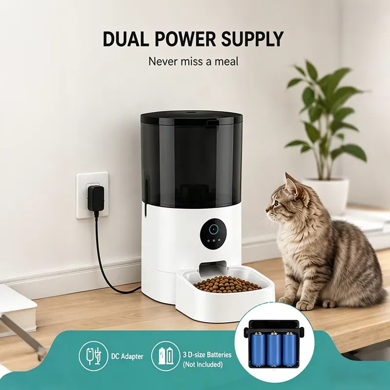 Inteligentny, programowalny, p – Timed Cat Dog Food Dispenser 4L recenzja i cena