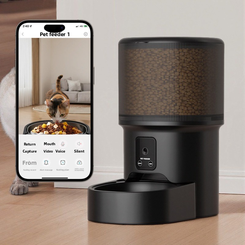 Inteligentna karmarka dla zwie – Timed Cat Dog Food Dispenser 4L recenzja i cena