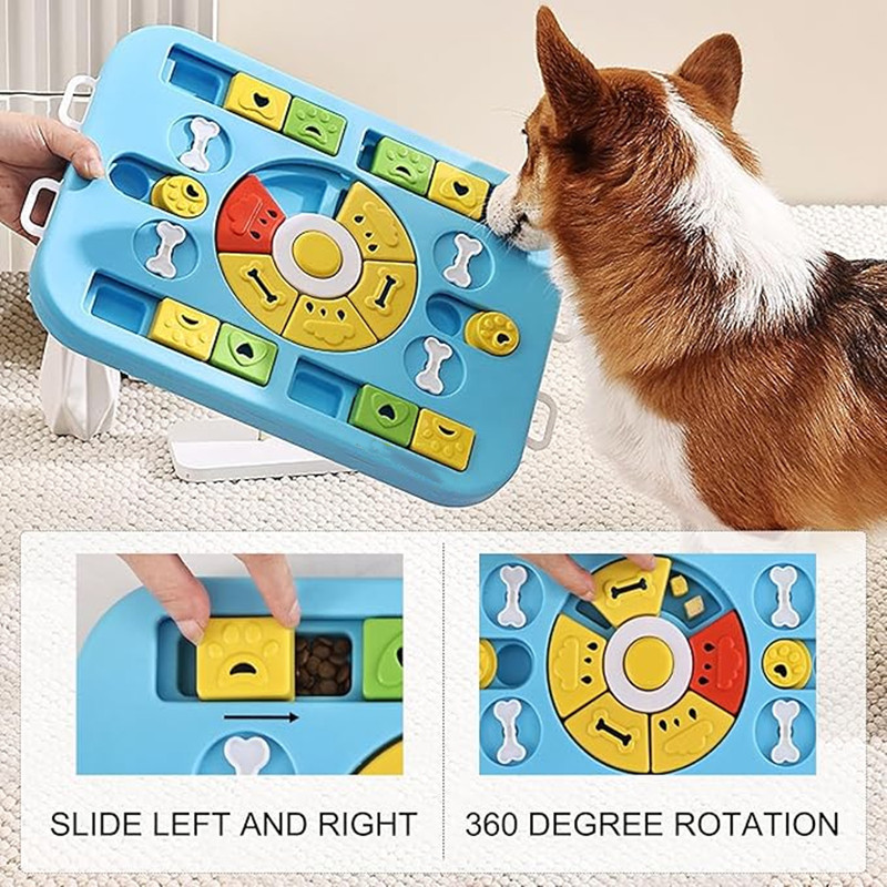 Interaktywna zabawka-puzzle dl – Dog Slow Feeder Puzzle Toy Interactive recenzja i cena