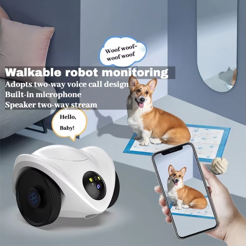 Inteligentny robot dla zwierzą – Pet Treat Dispenser Camera Interactive recenzja i cena