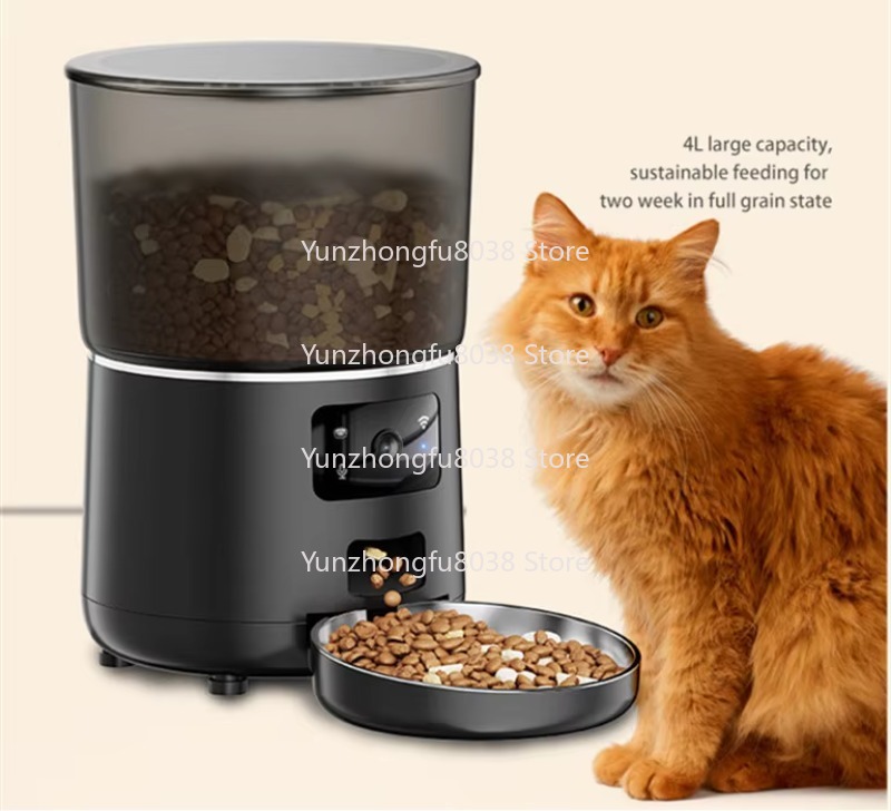 Automatyczny podajnik karmy dl – Smart Pet Feeder Camera 1080P Wifi recenzja i cena