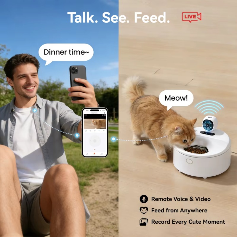 Automatyczny podajnik intelige – Wet Food Automatic Pet Feeder Refrigerated recenzja i cena