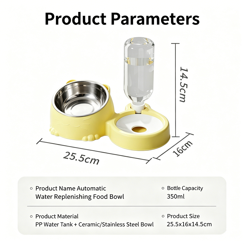 Podwójna miska dla zwierząt, a – Automatic Pet Feeder Dual Bowl Stainless recenzja i cena