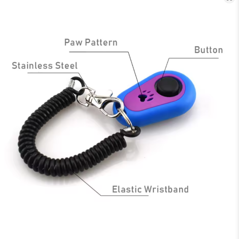 Kliker do tresury psów, dla zw – Dog Clicker Training With Wrist Strap recenzja i cena