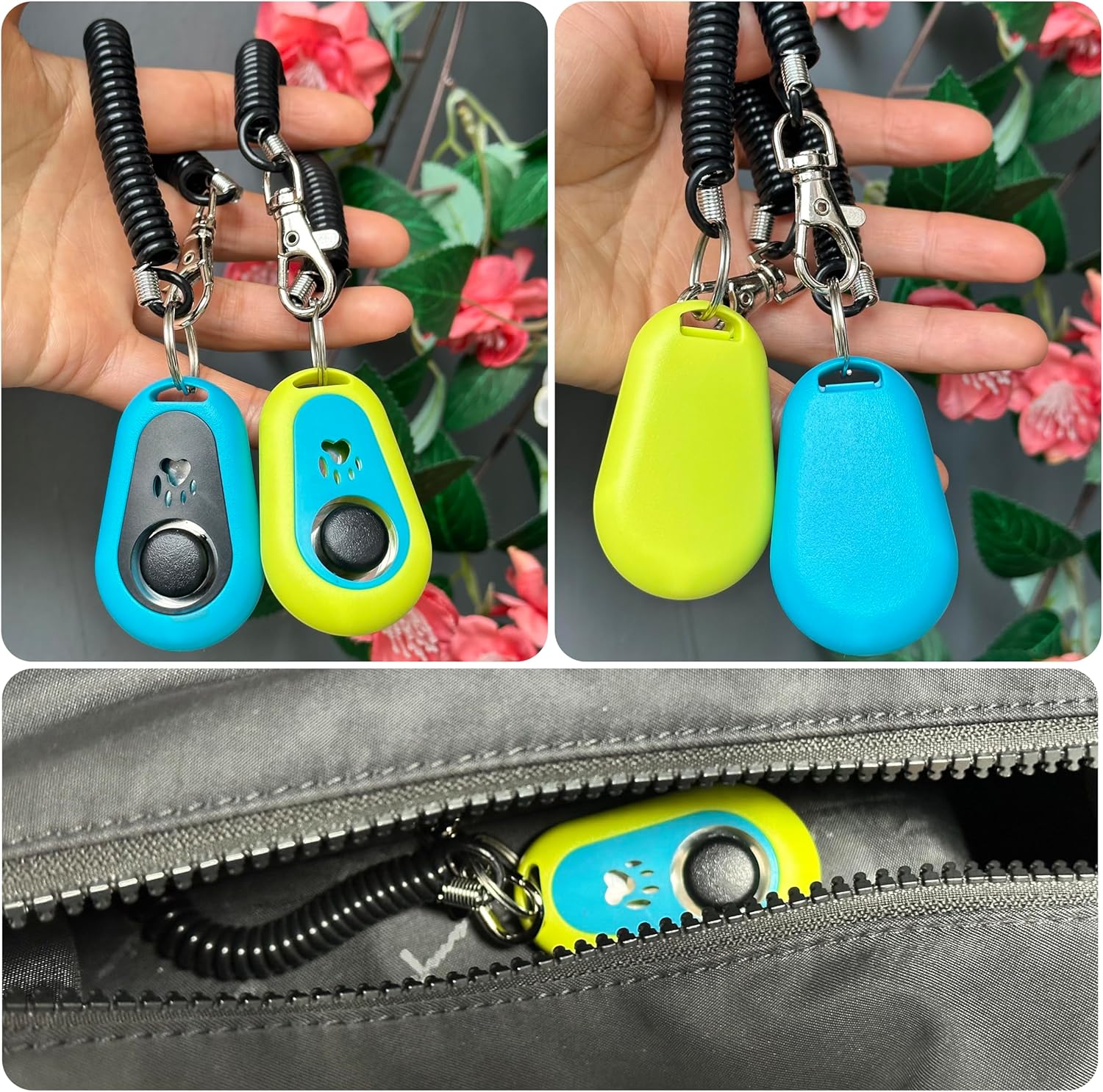 Kliker do tresury psów, dla zw – Dog Clicker Training With Wrist Strap recenzja i cena