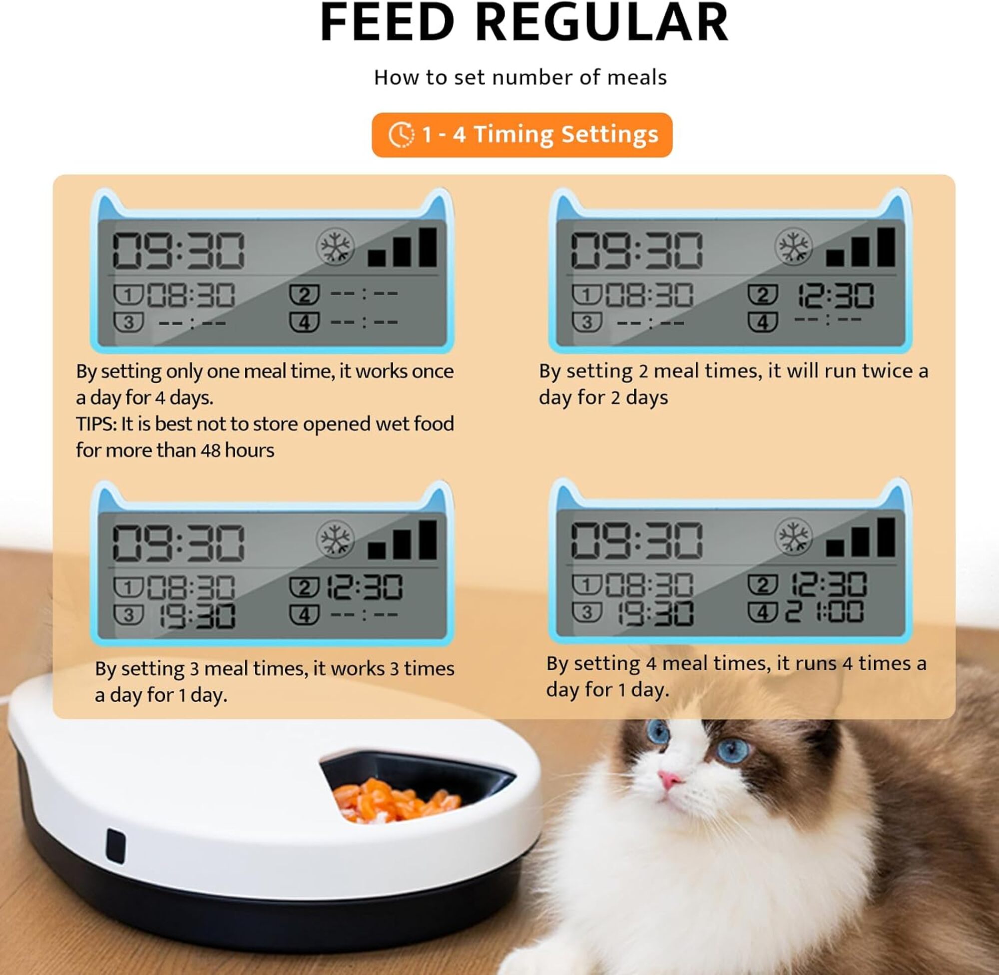 Automatyczny podajnik karmy dl – Wet Food Automatic Pet Feeder Refrigerated recenzja i cena
