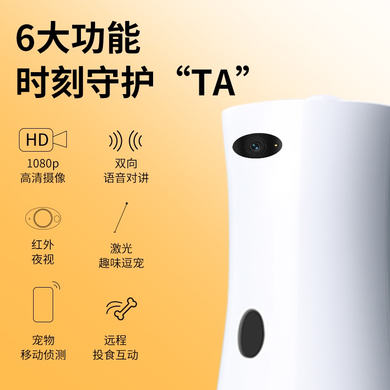 Kamera dla zwierząt z obrotowy – Pet Treat Dispenser Camera Interactive recenzja i cena