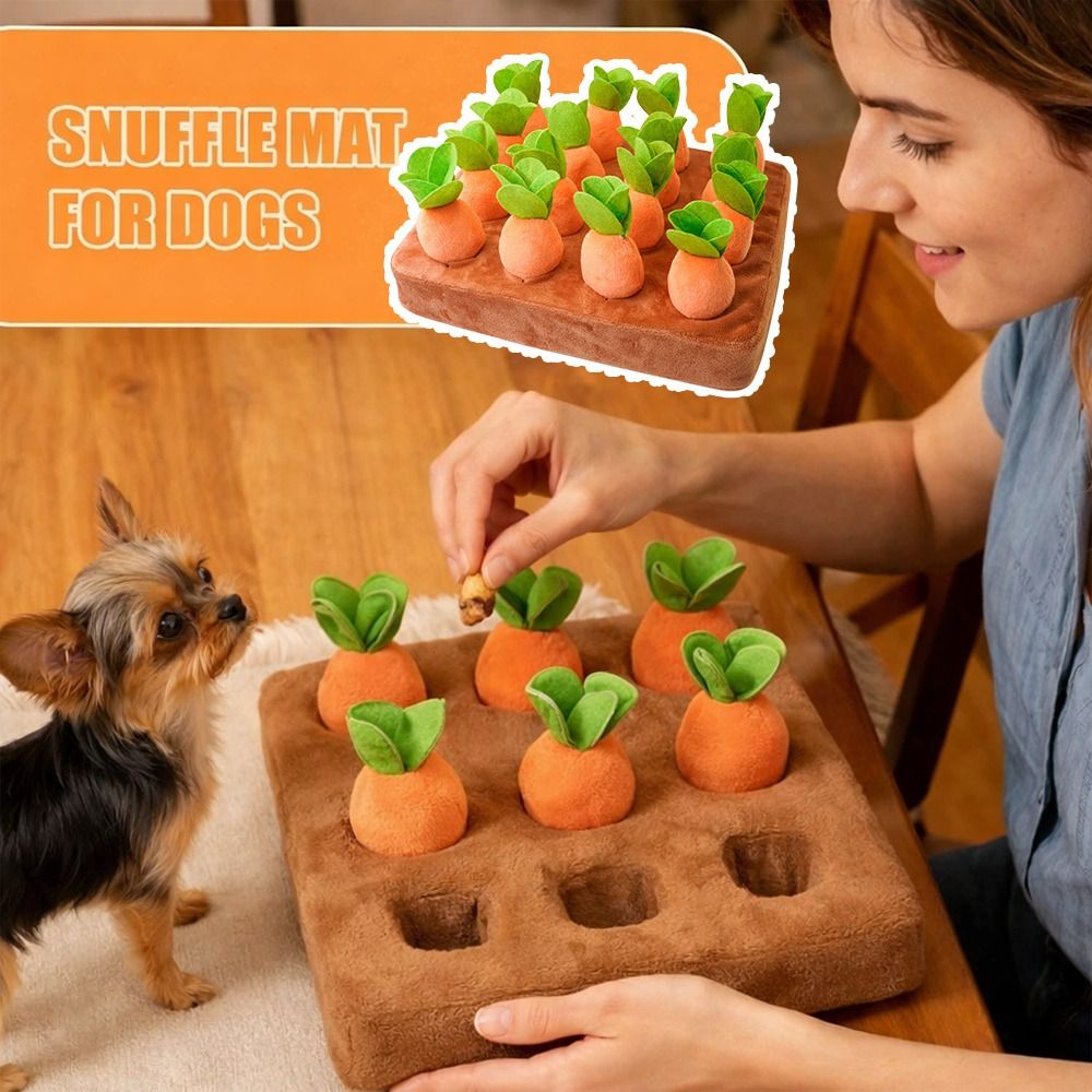 Mata do wąchania w kształcie m – Snuffle Mat For Dogs Foraging Mental recenzja i cena