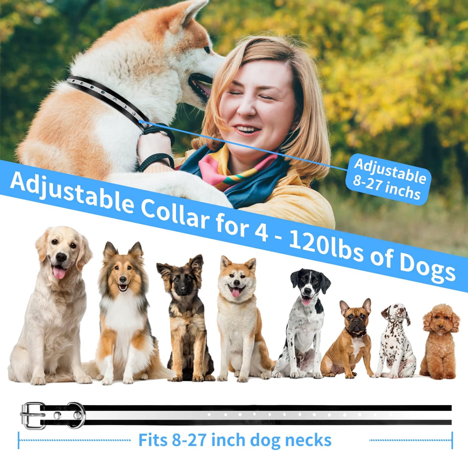Bezszokowy obrożnik do trening – Dog Training Collar Remote 1000M Beep recenzja i cena