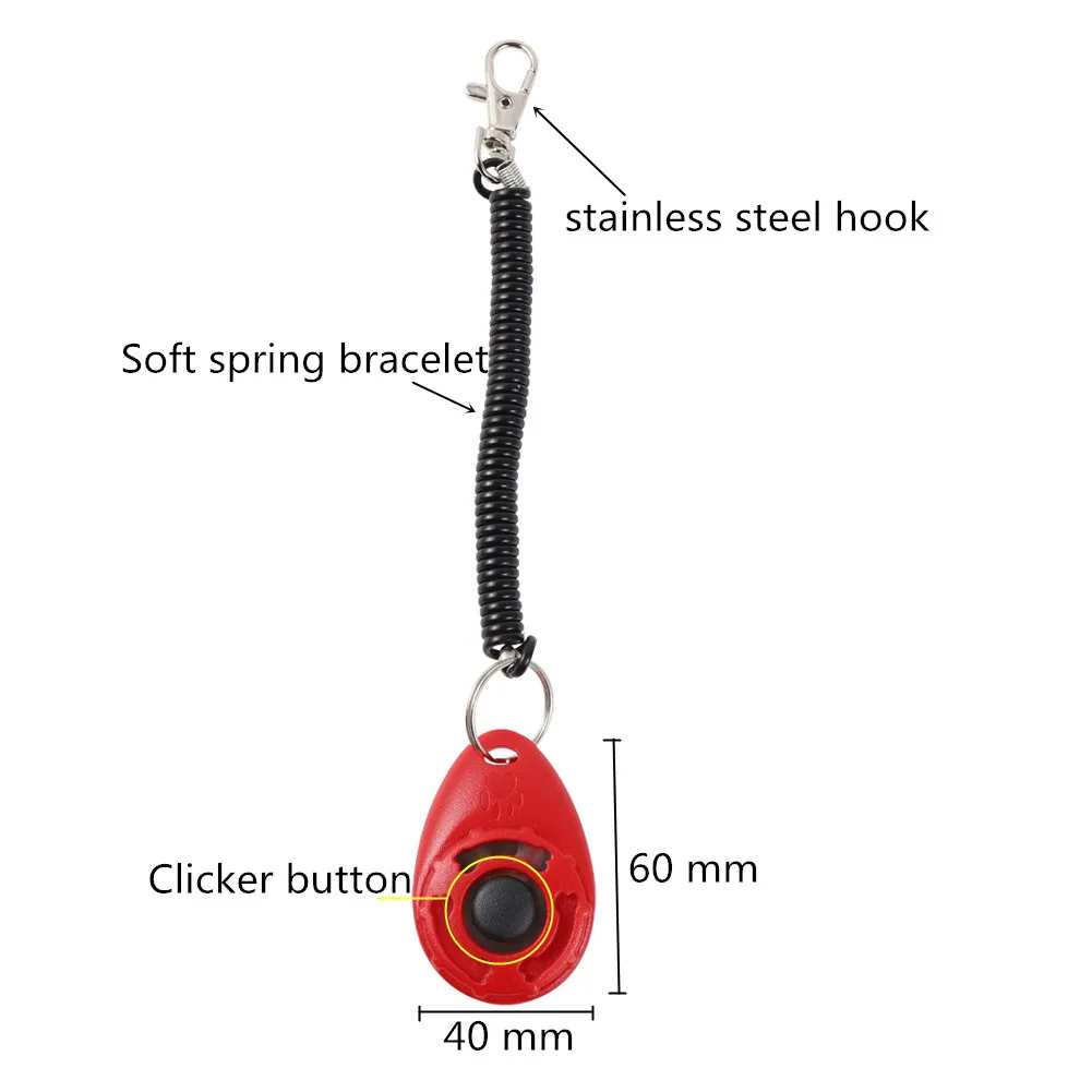 Kliker do tresury psów, dla ko – Dog Clicker Training With Wrist Strap recenzja i cena