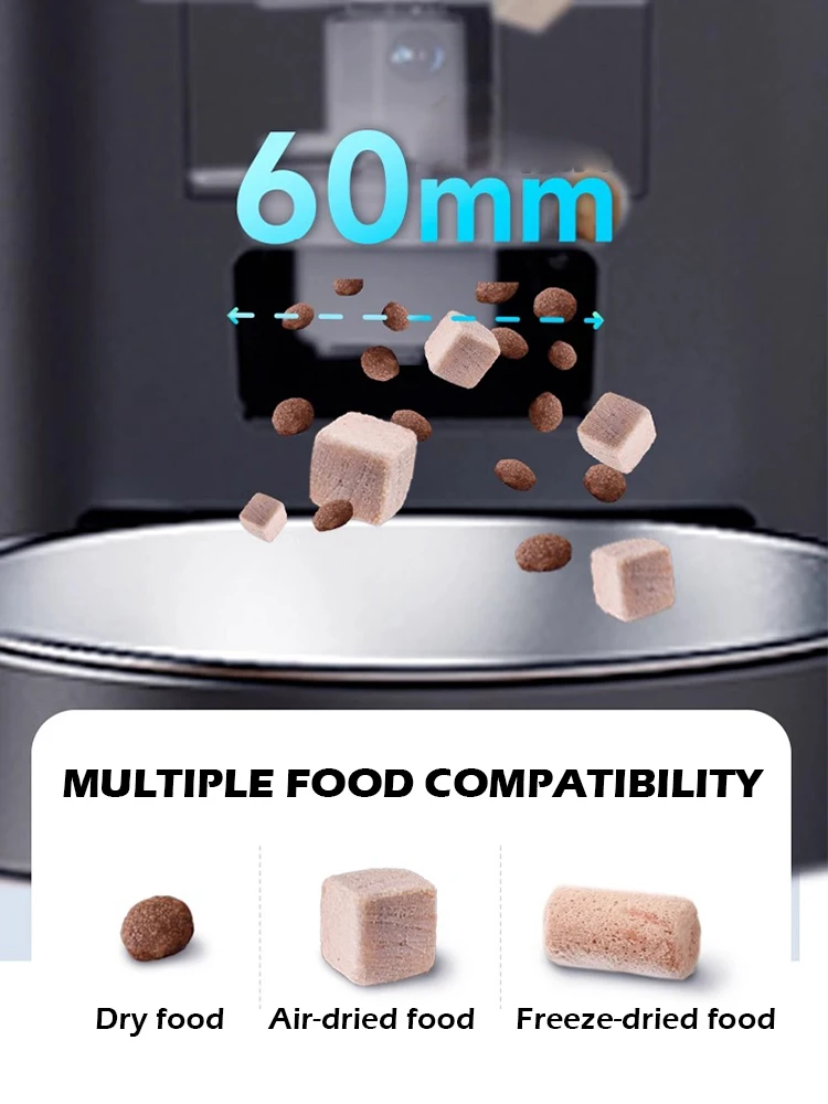 Automatyczny podajnik karmy dl – Smart Pet Feeder Camera 1080P Wifi recenzja i cena